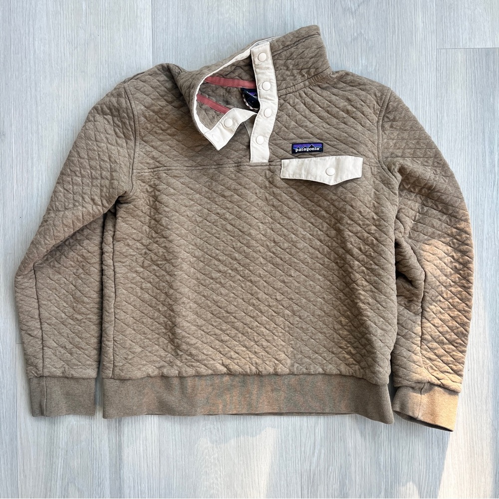 Women's Patagonia Quilted 3/4 button sweater
